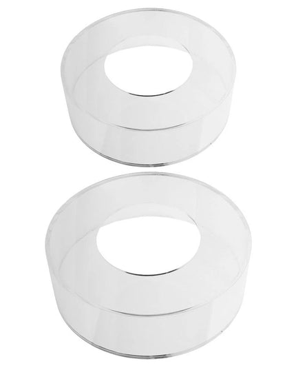 2 Pcs Cake Riser Dessert Display Stand Clear Buffet Table Stands