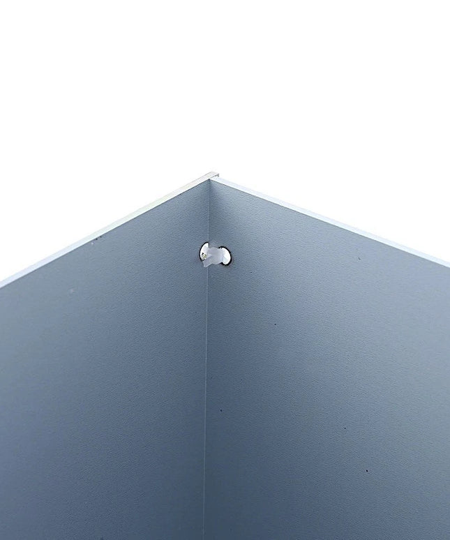 SILVER 32" Acrylic DISPLAY BOX Pedestal Riser Centerpiece Column Decorations