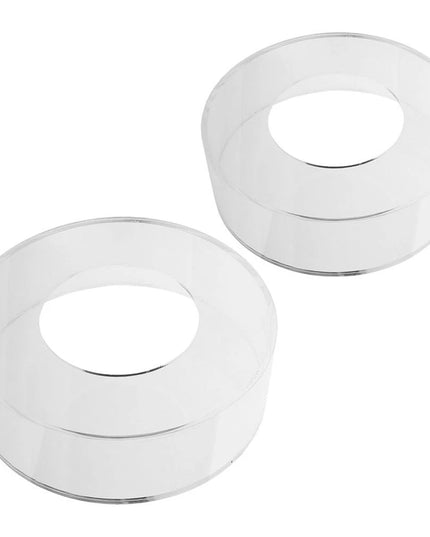 2 Pcs Cake Riser Dessert Display Stand Clear Buffet Table Stands