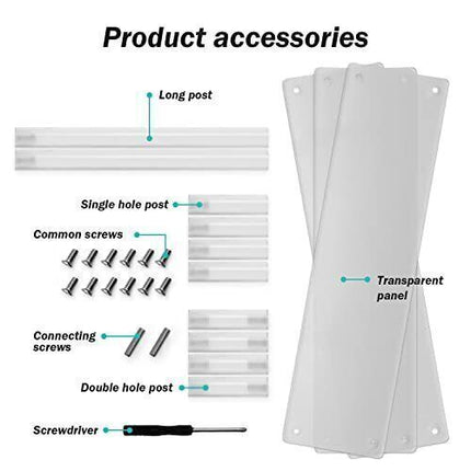 حامل عرض أكريليك، رف شفاف، منظم عرض كب كيك من 3 طبقات